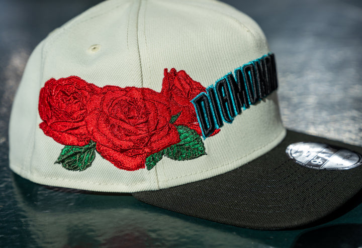 Arizona Diamondbacks Mens New Era Rose Snapback Cap