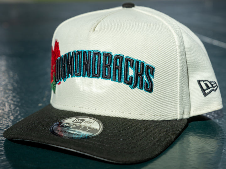 Arizona Diamondbacks Mens New Era Rose Snapback Cap