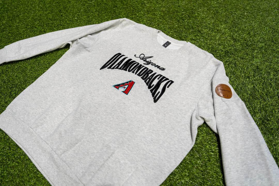 Arizona Diamondbacks Mens Lululemon Steady State Crewneck