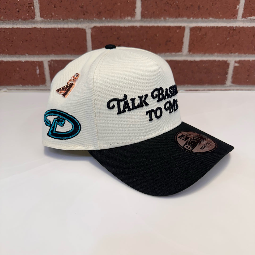 Arizona Diamondbacks New Era Talk Baseball To Me 940 Adjustable Cap