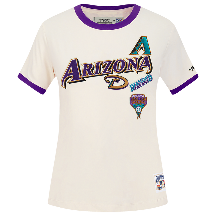 Arizona Diamondbacks Women's Pro Standard Cascade Ringer Tee