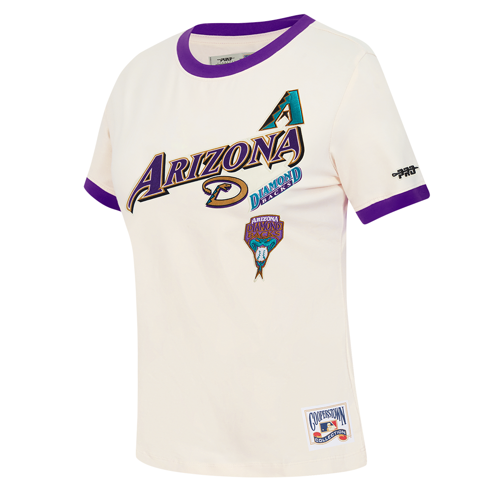 Arizona Diamondbacks Women's Pro Standard Cascade Ringer Tee