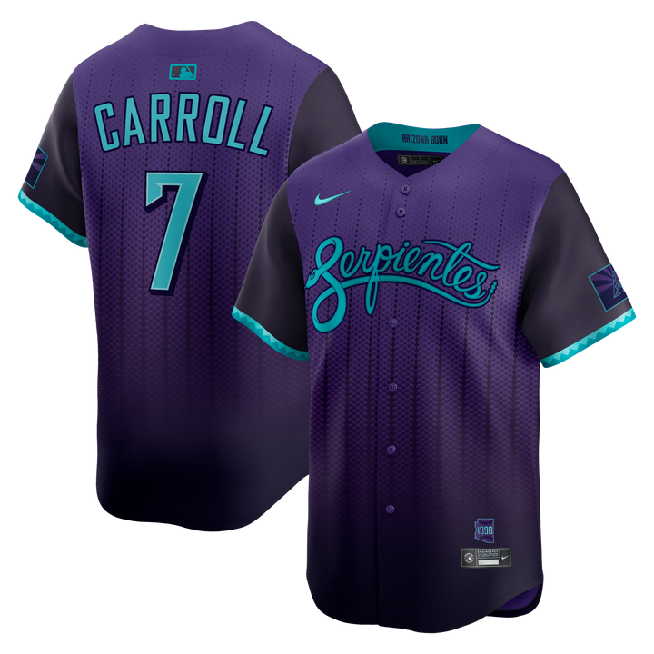 Arizona Diamondbacks Men's Limited 2025 City Connect Carroll Jersey
