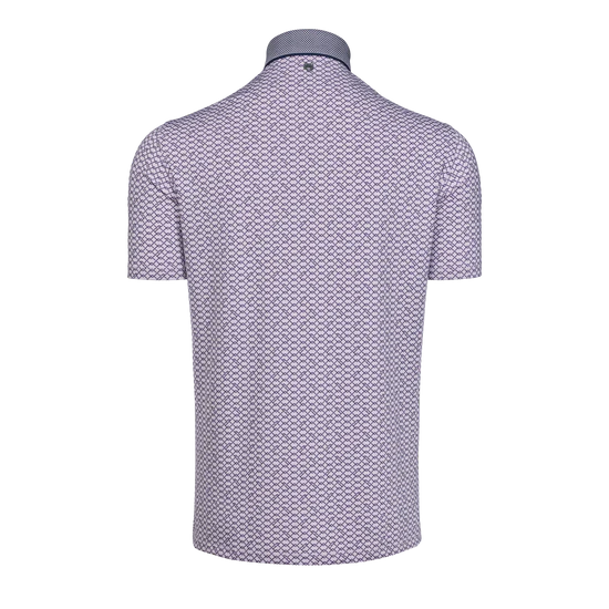 Greyson Mens Packline Purple Polo