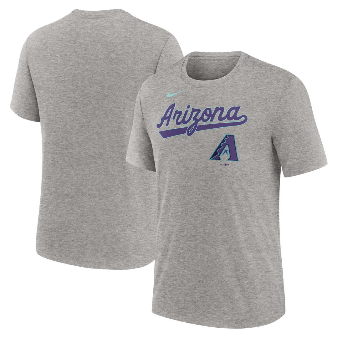Arizona Diamondbacks Nike Men's 2025 City Connect Tri Blend Logo Tee
