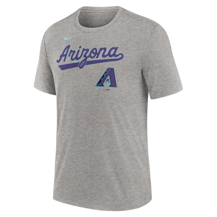 Arizona Diamondbacks Nike Men's 2025 City Connect Tri Blend Logo Tee