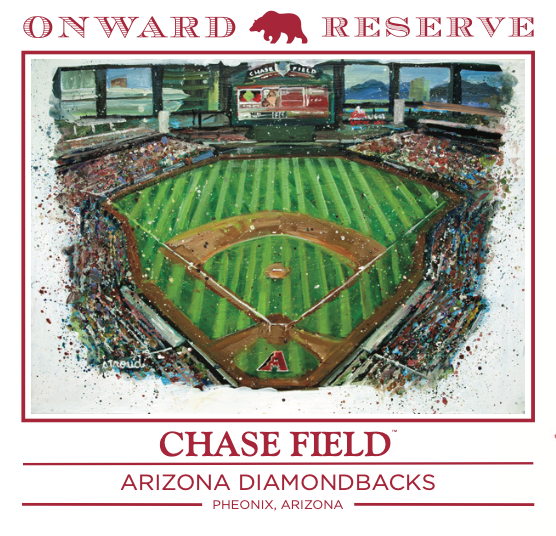 Arizona Diamondbacks Men's Chase Field Painting Tee