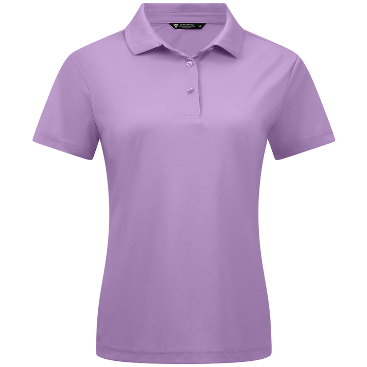 Levelwear Womens Daylight Purple Polo