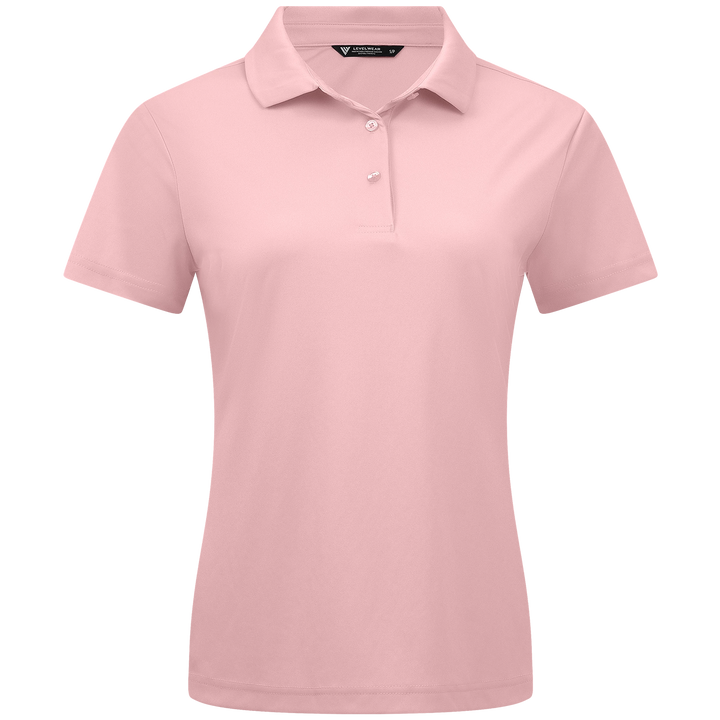 Levelwear Womens Daylight Pink Polo
