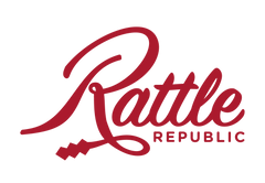 Red Rattle Republic Baseball Shop Logo