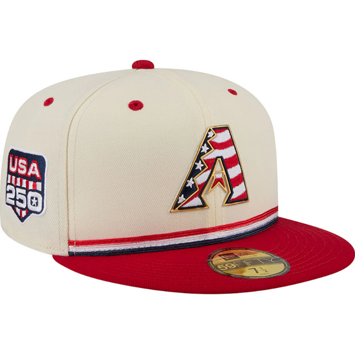 Arizona Diamondbacks New Era 2026 4th of July Fitted Cap