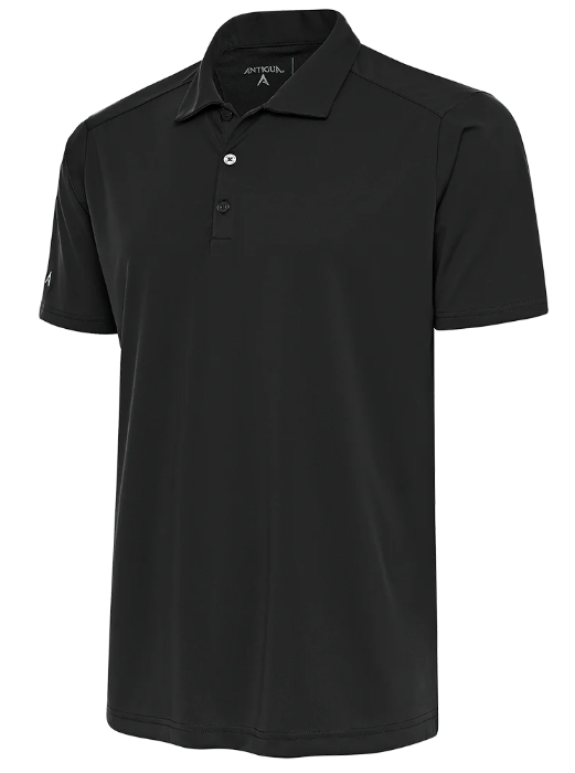 Antigua Mens Tribute Black Polo