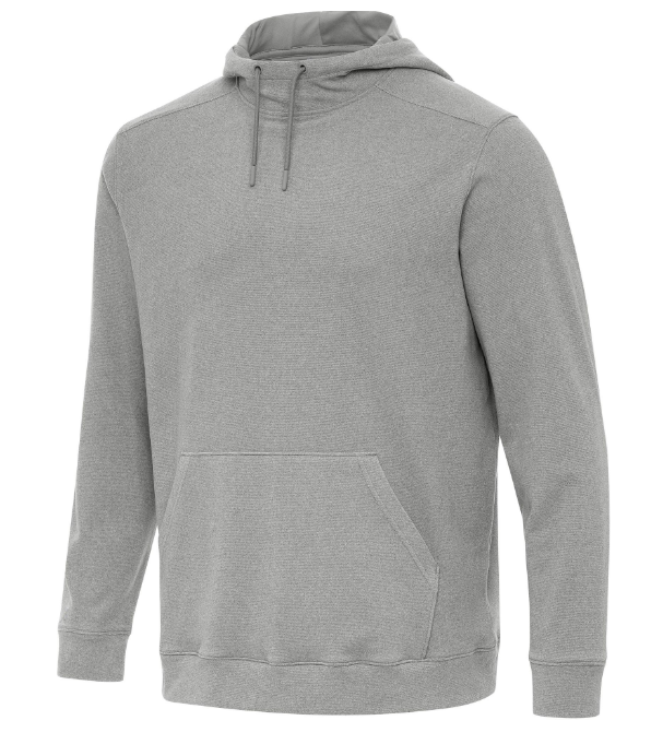 Antigua Mens Cloud PO Gray Hood