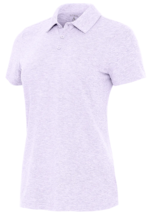 Antigua Womens Matter Lilac Polo