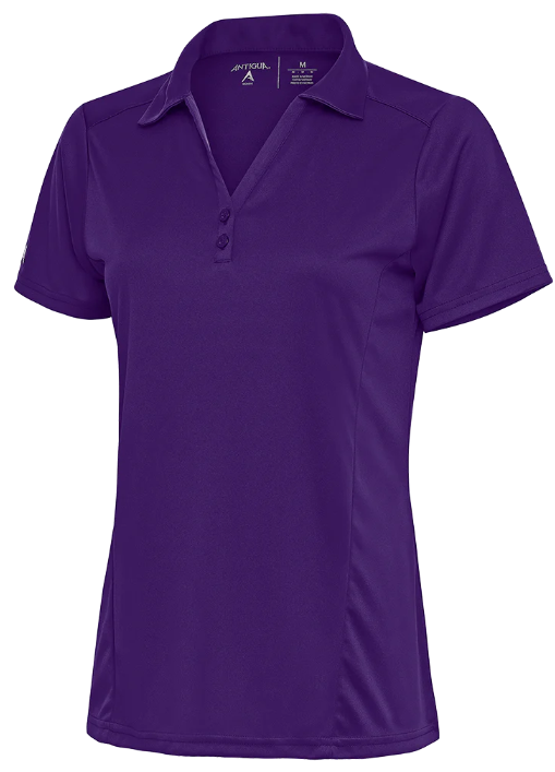Antigua Womens Tribute Purple Polo
