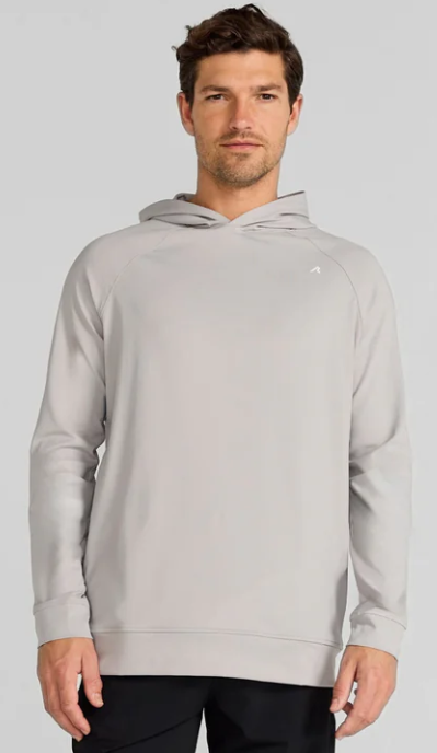 Redvanly Mens Larkin Gray Hoodie