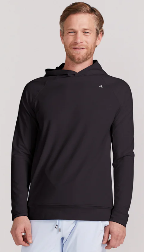 Redvanly Mens Larkin Black Hoodie