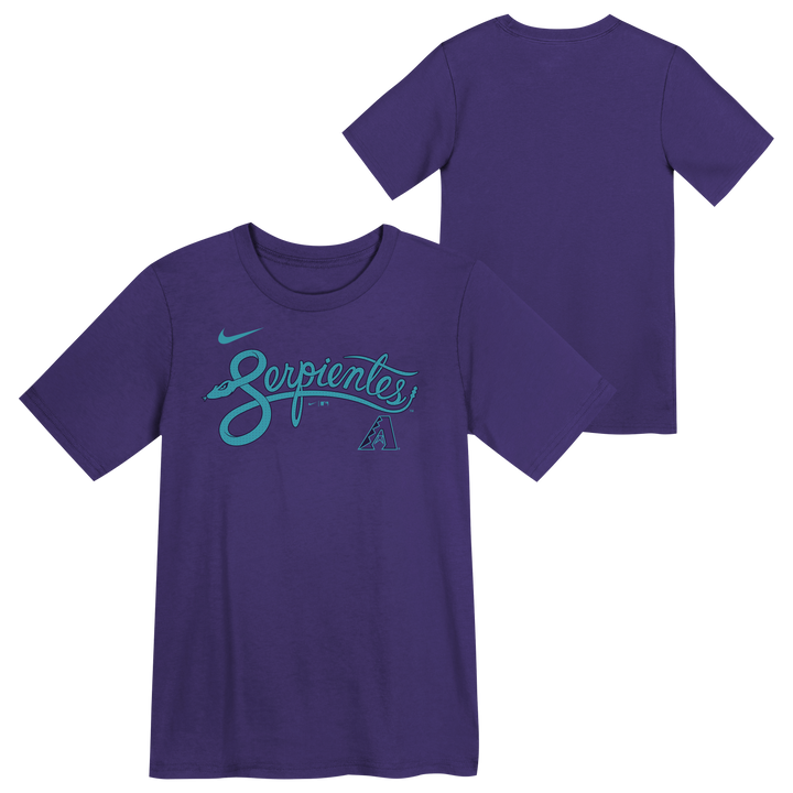 Arizona Diamondbacks Nike 2025 City Connect Wordmark Junior Tee