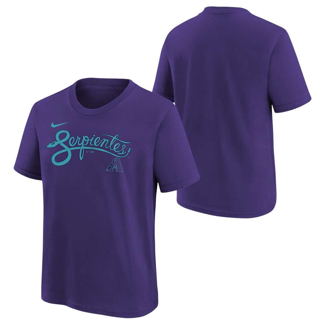 Arizona Diamondbacks Nike 2025 City Connect Wordmark Youth Tee