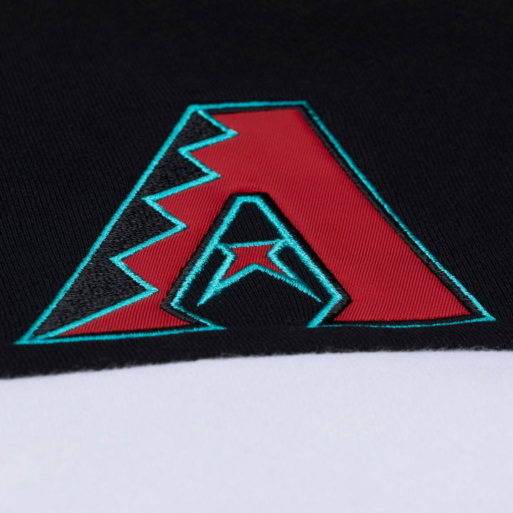 Arizona Diamondbacks Mens Mitchell n Ness 1/4 Zip Head Head Coach Jacket