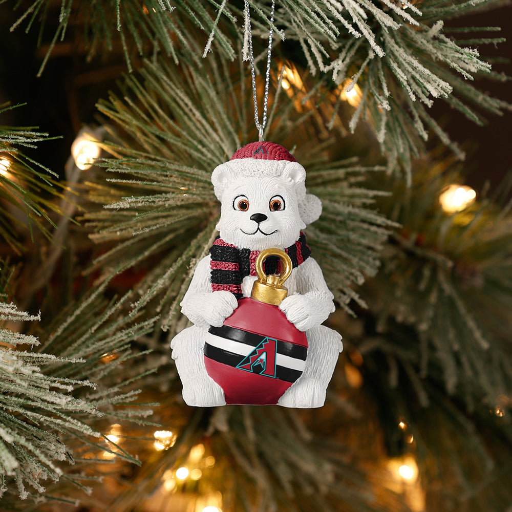 Arizona Diamondbacks 2024 Polar Bear Ornament - Ornament