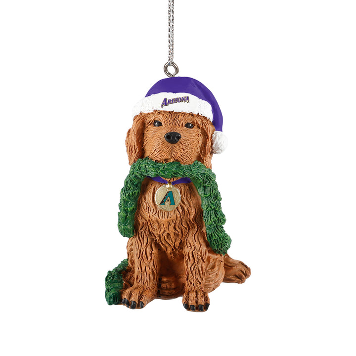 Arizona Diamondbacks 2024 Team Dog Ornament with Hat