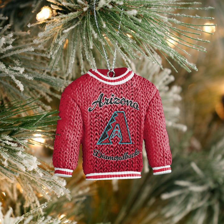 Arizona Diamondbacks 2024 Ugly Sweater Ornament - Ornament