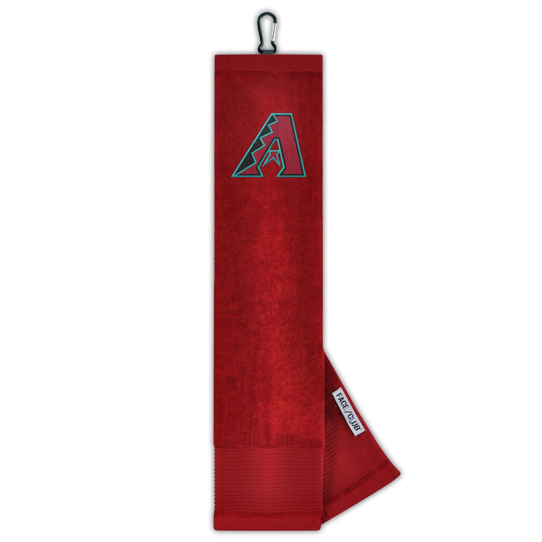 Arizona Diamondbacks A Logo Golf Towel - RED / 16 X 24