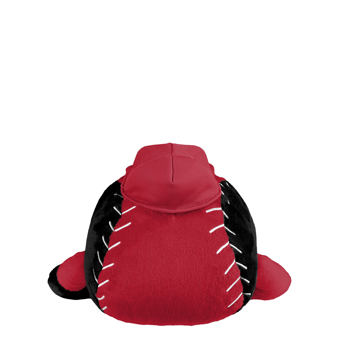 Arizona Diamondbacks Baseball Face Plush - Red - Plush