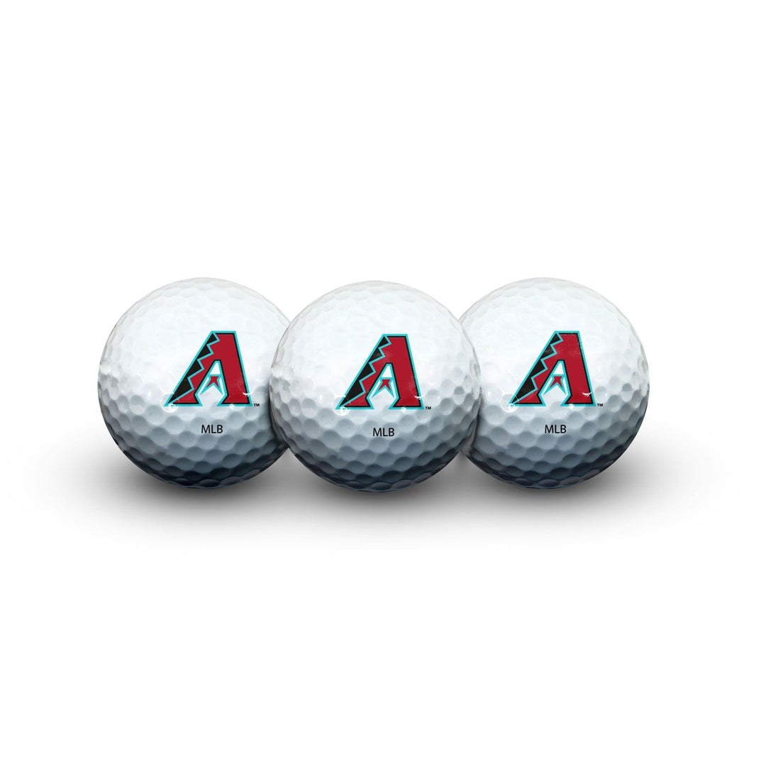 Arizona Diamondbacks Golf Ball - 3 Pack - WHITE - Golf Balls