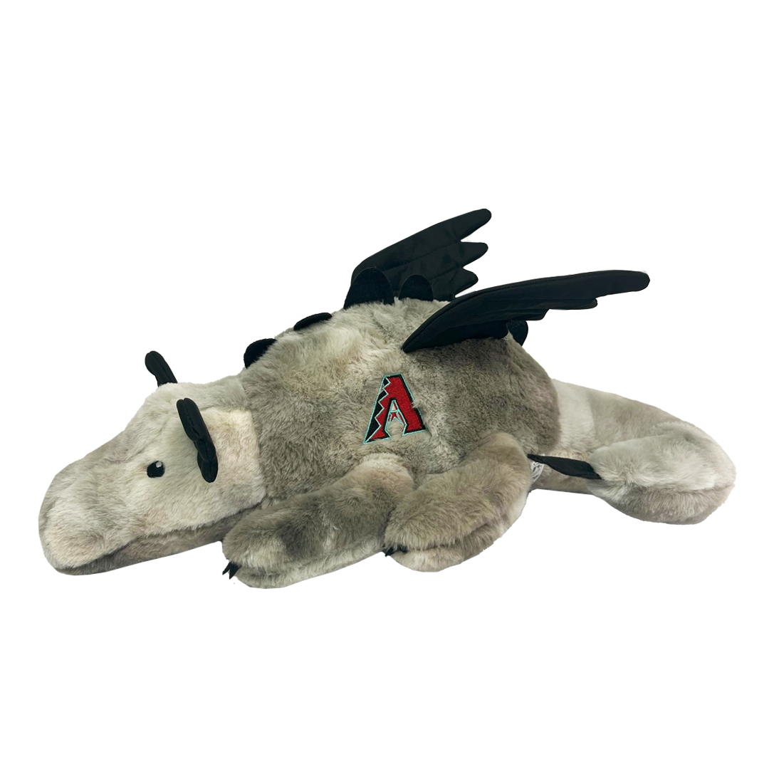 Arizona Diamondbacks Grey Dragon Plush - GREY - Plush