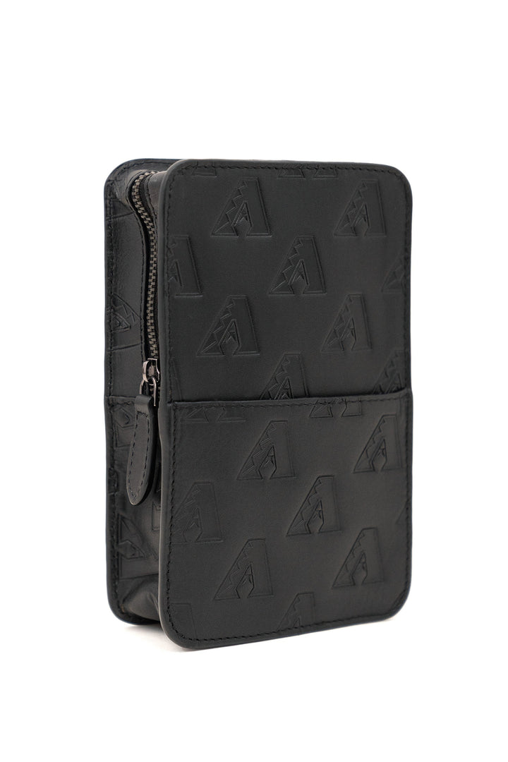 Arizona Diamondbacks Leather Zip Pouch - Bags