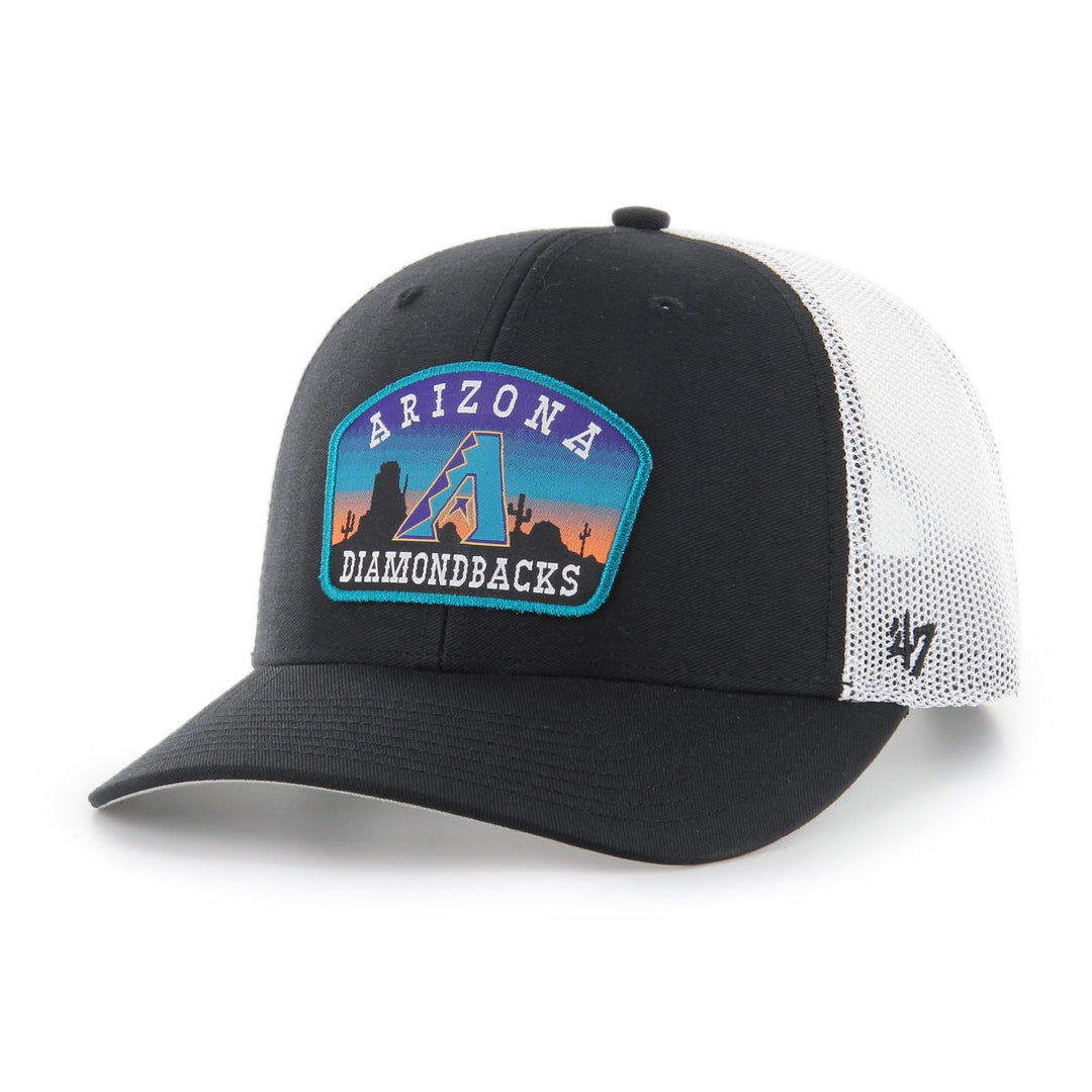 Diamondbacks Patch Arizona Diamondbacks Men's '47 Region Patch Trucker Adjustable Cap ...