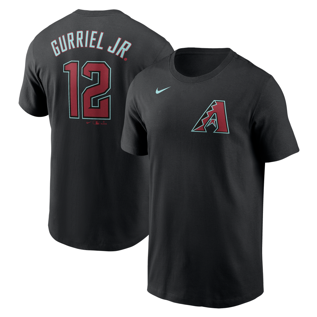 Arizona Diamondbacks Men’s Black Gurriel Jr. Fuse Tee