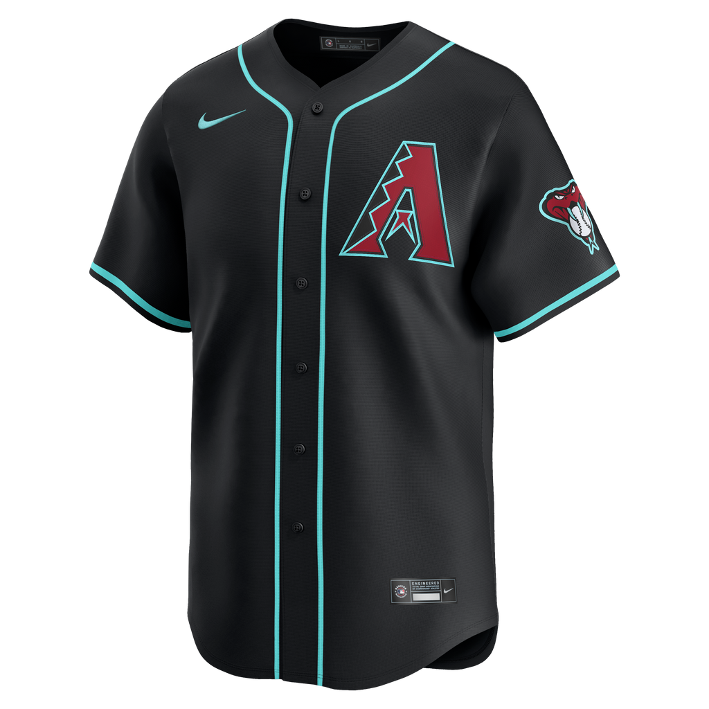 Arizona Diamondbacks Men's Black Limited Alt Jersey | Rattle Republic