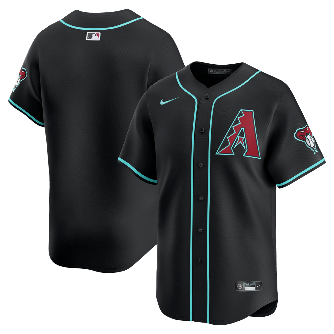 Arizona Diamondbacks Men s Black Limited Alt Jersey Rattle Republic