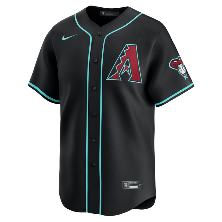 Arizona Diamondbacks Men’s Black Limited Carroll Jersey