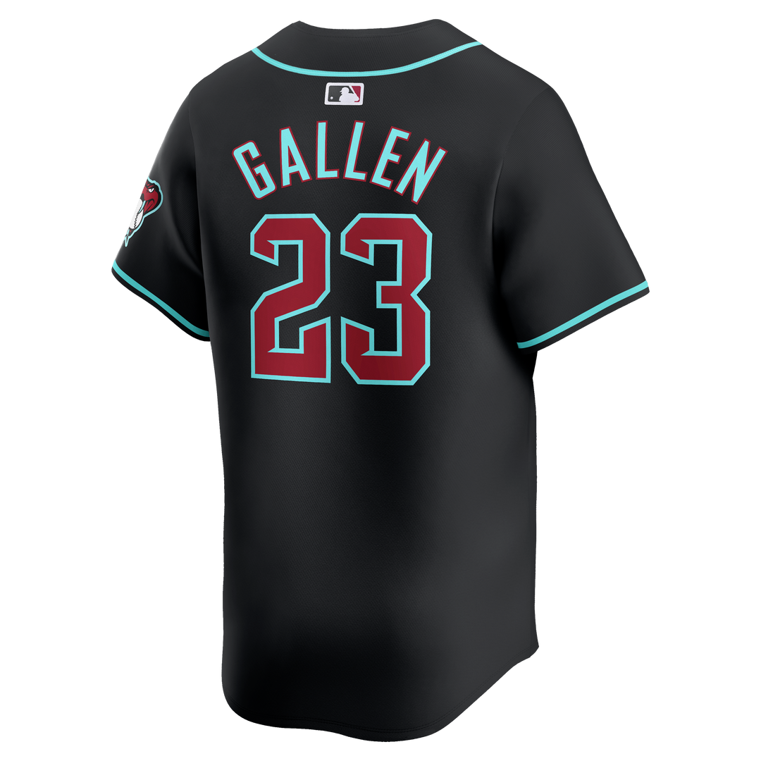 Arizona Diamondbacks Men’s Black Limited Gallen Jersey