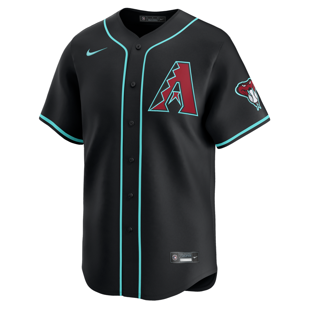 Arizona Diamondbacks Men’s Black Limited Marte Jersey