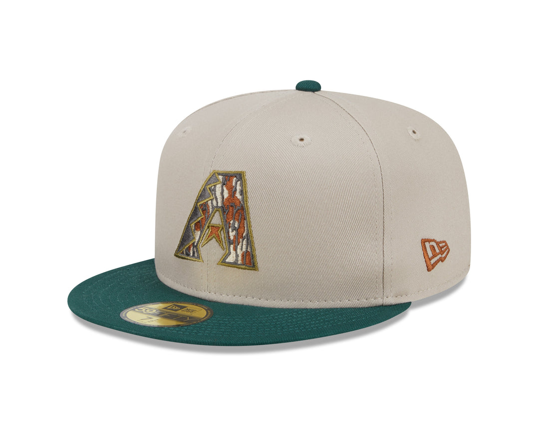 Arizona Diamondbacks Men’s Fitted Tree Bark Cap - Cap