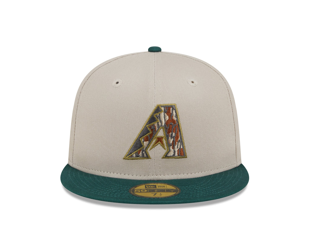 Arizona Diamondbacks Men’s Fitted Tree Bark Cap - Cap