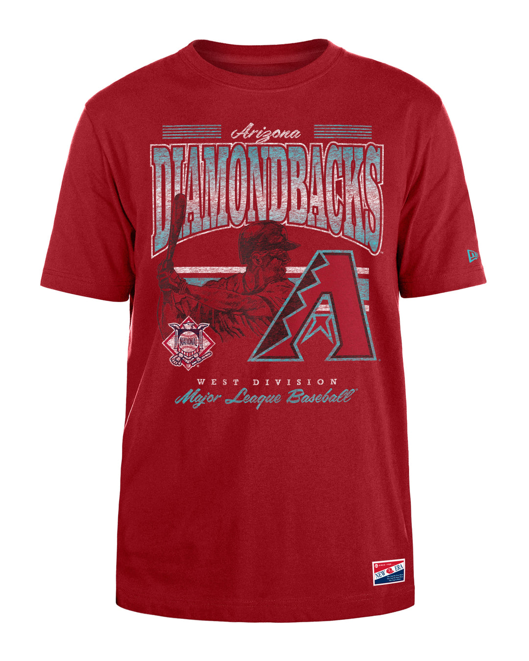 Arizona Diamondbacks Men’s New Era Swinging Batter Tee - Tee