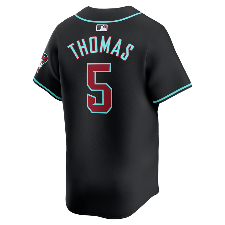 Arizona Diamondbacks Men’s Black Limited Thomas Jersey