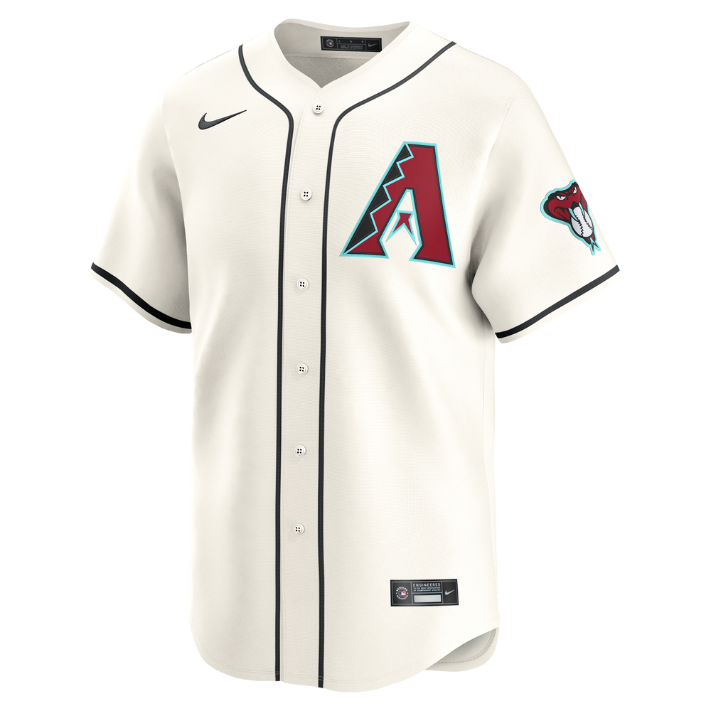 Arizona Diamondbacks Men’s Limited Home Carroll Jersey