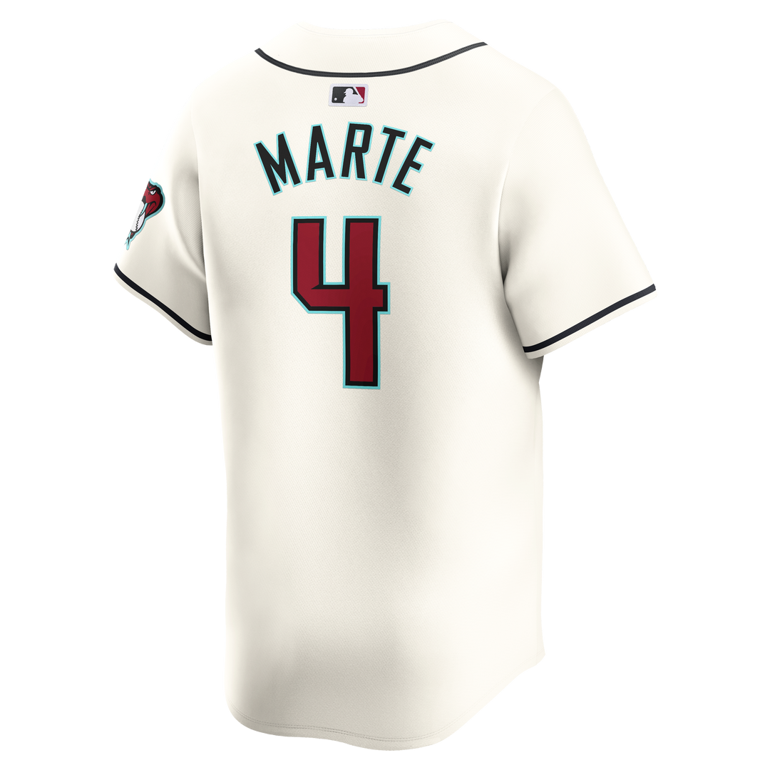 Arizona Diamondbacks Men’s Limited Home Marte Jersey