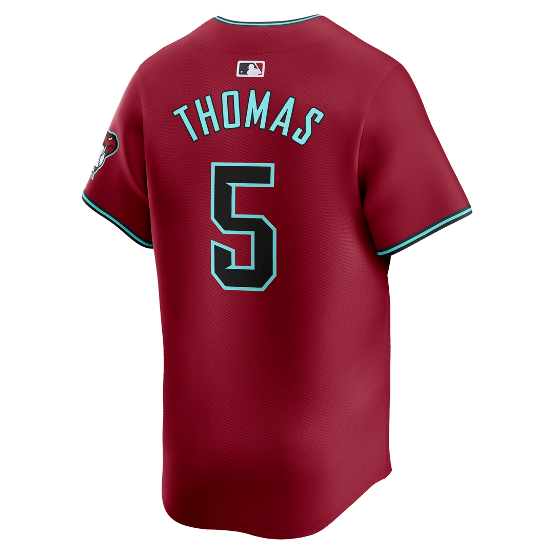 Arizona Diamondbacks Men’s Red Limited Thomas Jersey