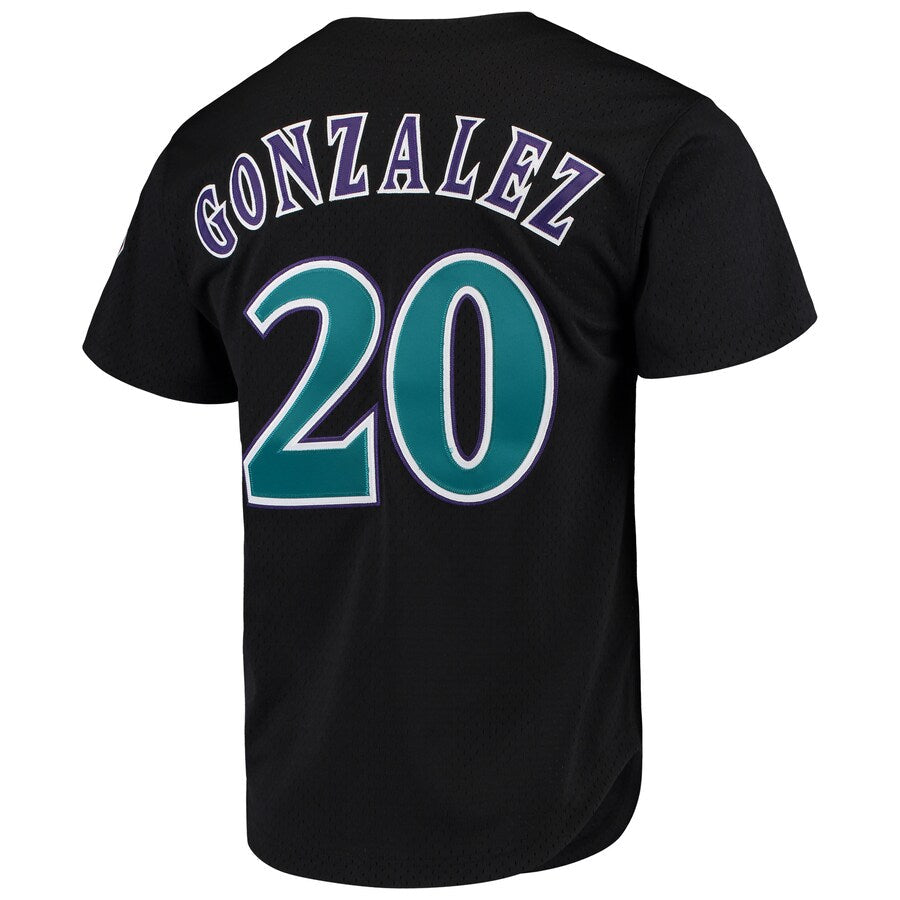 Arizona Diamondbacks Men’s Retro Mesh BP Gonzalez Jersey