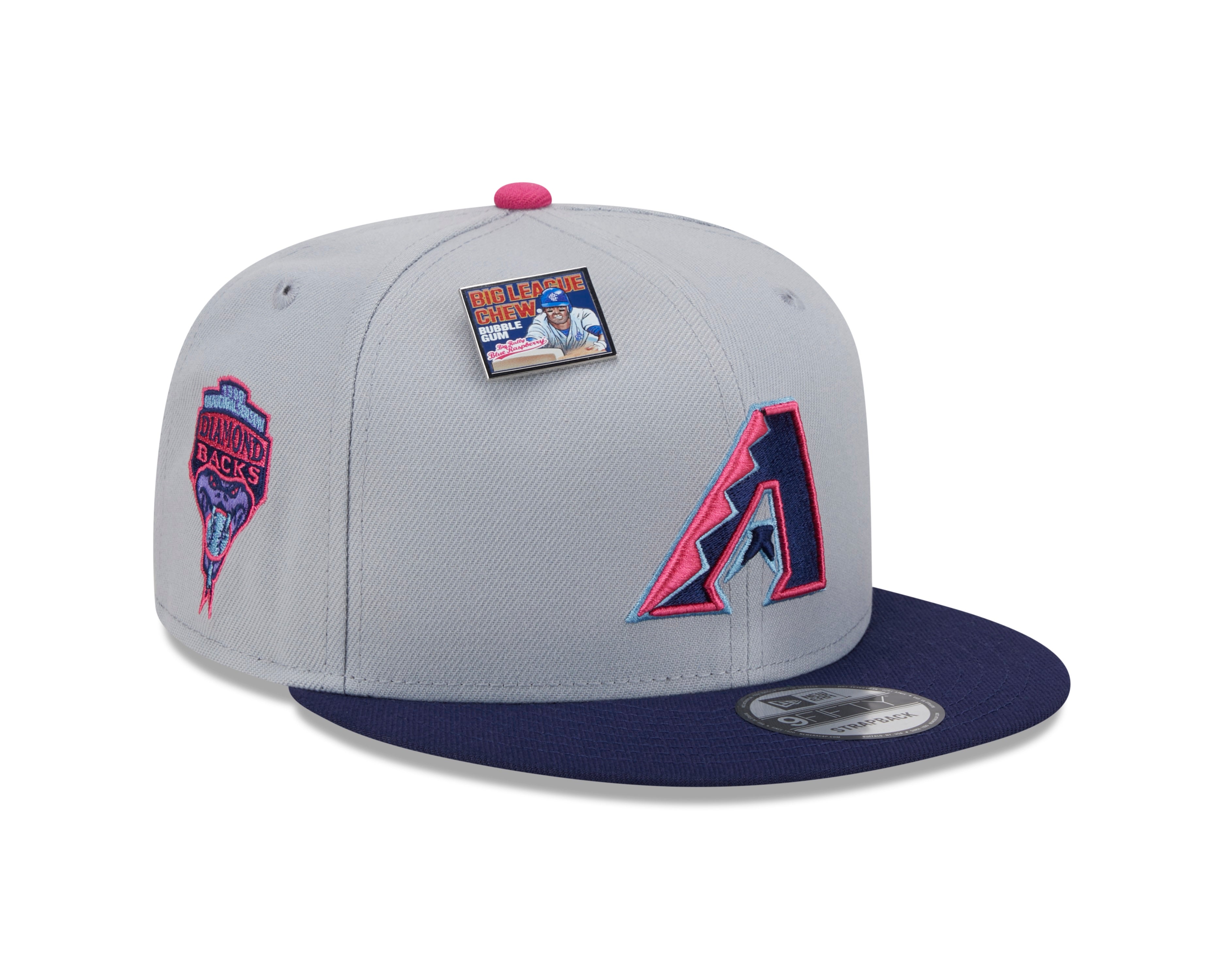 Arizona Diamondbacks Men's Big League Chew Blue Raspberry Snapback