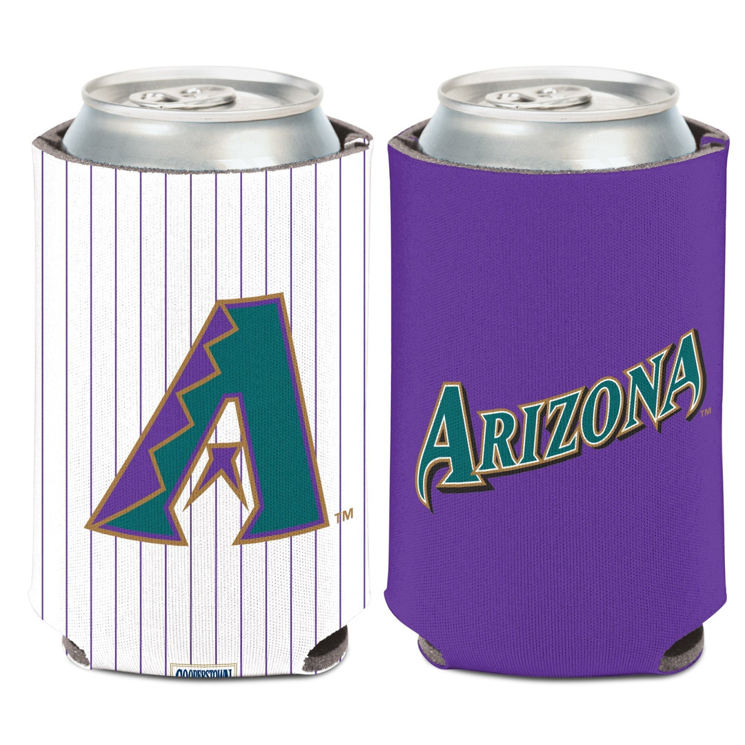 Arizona Diamondbacks Throwback Koozie - PURPLE WHITE