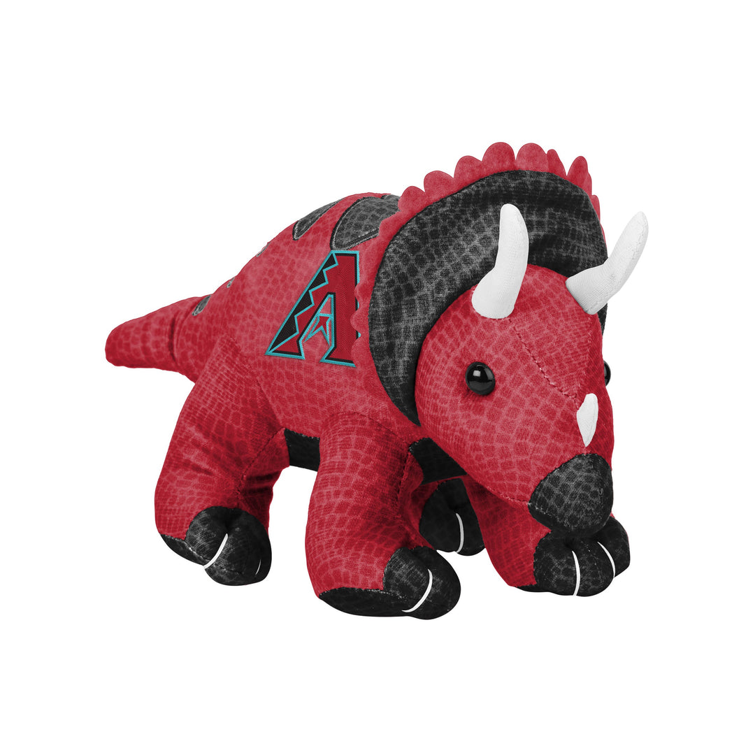 Arizona Diamondbacks Triceratops Plush - RED BLACK / 10